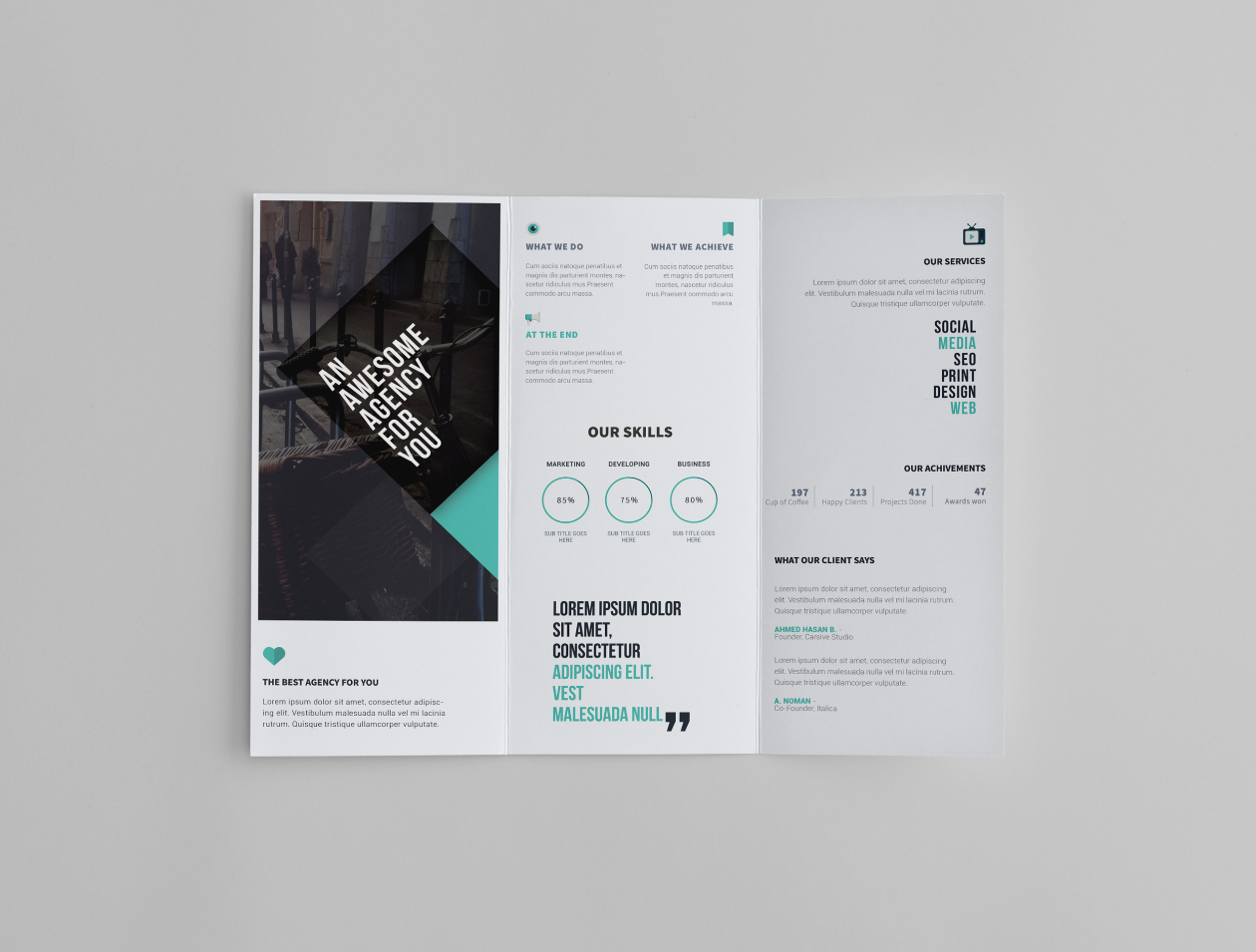 Brochure Mockup